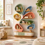 Alberello Tree-Inspired Kids Bookcase