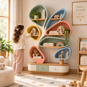 Alberello Tree-Inspired Kids Bookcase