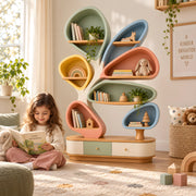 Alberello Tree-Inspired Kids Bookcase