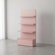 Alkinavo Pink Salon Product Display Stand
