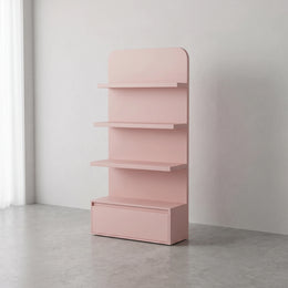 Alkinavo Pink Salon Product Display Stand