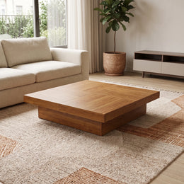 Allurina Modern Wooden Coffee Table