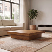 Allurina Modern Wooden Coffee Table