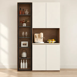 Alsonira Wooden Crockery Storage Cabinet