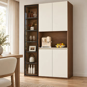 Alsonira Wooden Crockery Storage Cabinet