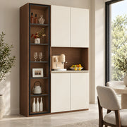 Alsonira Wooden Crockery Storage Cabinet