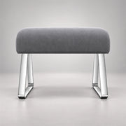 Anoltina Pedicure Footrest displays angled sled supports together with rounded cushion edges against a grey backdrop.