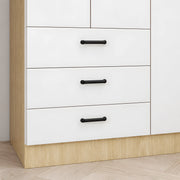 Armelova 3 Door Wooden Wardrobe