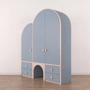 Ashlia Kids Wardrobe with Arched Door