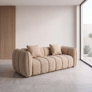 Ashloyi Beige 2-Seater Sofa