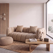 Ashloyi Beige 2-Seater Sofa