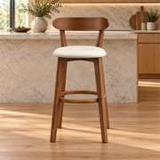 Ashwoony Wooden Bar Stool