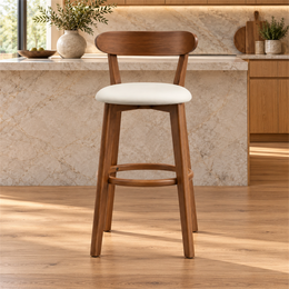Ashwoony Wooden Bar Stool