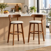 Ashwoony Wooden Bar Stool