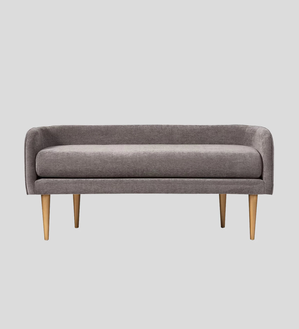 Awang Fabric Bench in Grey Colour