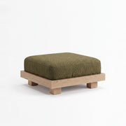 Aylo Olive Green Ottoman