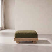 Aylo Olive Green Ottoman