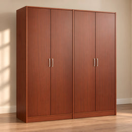Balmovy 4 Door Wooden Wardrobe