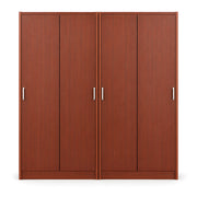 Balmovy 4 Door Wooden Wardrobe