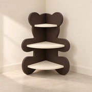 Baloo Black Bear-Shaped Kids Bookcase