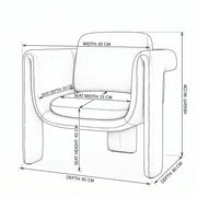 Bareka Brown Pedicure Chair