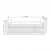 Bellinora Cream Upholstered Bench