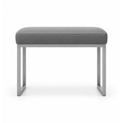 Bencivola Pedicure Footrest shown with an open base, rectangular end supports and sled-style feet on a white background.