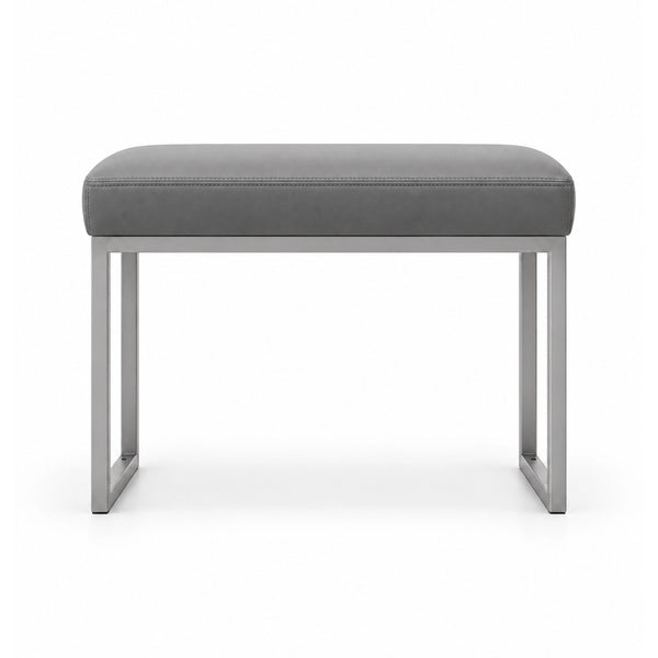 Bencivola Pedicure Footrest shown with an open base, rectangular end supports and sled-style feet on a white background.