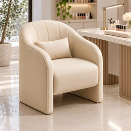 Berroniya Cream Manicure Chair