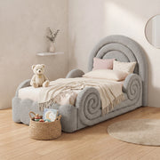 Boaty Grey Kids Single Bed