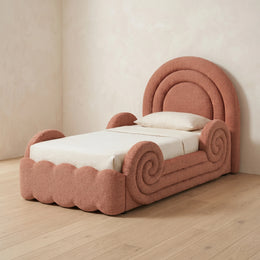 Boaty Terracotta Kids Single Bed