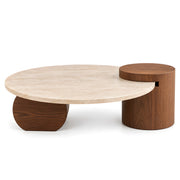 Bolomina Travertine Coffee Table