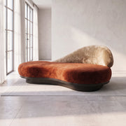 Brovelo Terracotta Brown 3-Seater Sofa