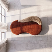 Brovelo Terracotta Brown 3-Seater Sofa