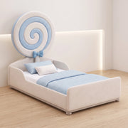 Bubblie Candy Blue Kids Toddler Bed