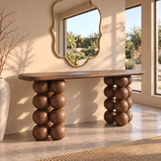 Bubblory Wooden Console Table