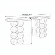Bubblory Wooden Console Table