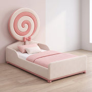 Bubblie Candy Pink Kids Toddler Bed