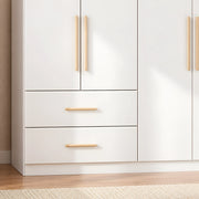 Burgasona 4 Door Wooden Wardrobe