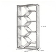 Buzzlari Wooden Bookshelf