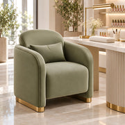 Calmandro Sage Green Manicure Chair