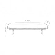 Calmovy Beige Upholstered Bench