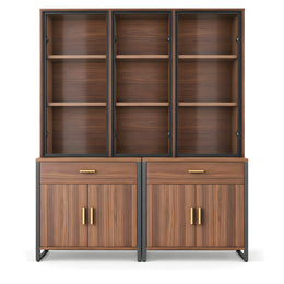 Alternate view of Ceralisona Display & Storage Cabinet, showing glazed upper sections for room layout and styling ideas.