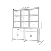 Ceralisona Display & Storage Cabinet