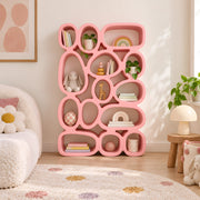 Ciottolo Organic Pink Kids Bookcase