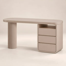 Clitar Premium Beige Manicure Table
