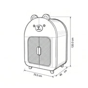 Cocomy Kids Wardrobe with Double Doors