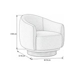 Coopy Grey Pedicure Chair dimension guide showing 70 cm wide, 70 cm deep, and 85 cm high for salon layout planning.