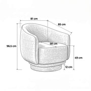 Coopy Ivory Pedicure Chair