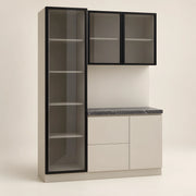 Cozno Wooden Crockery Storage Cabinet